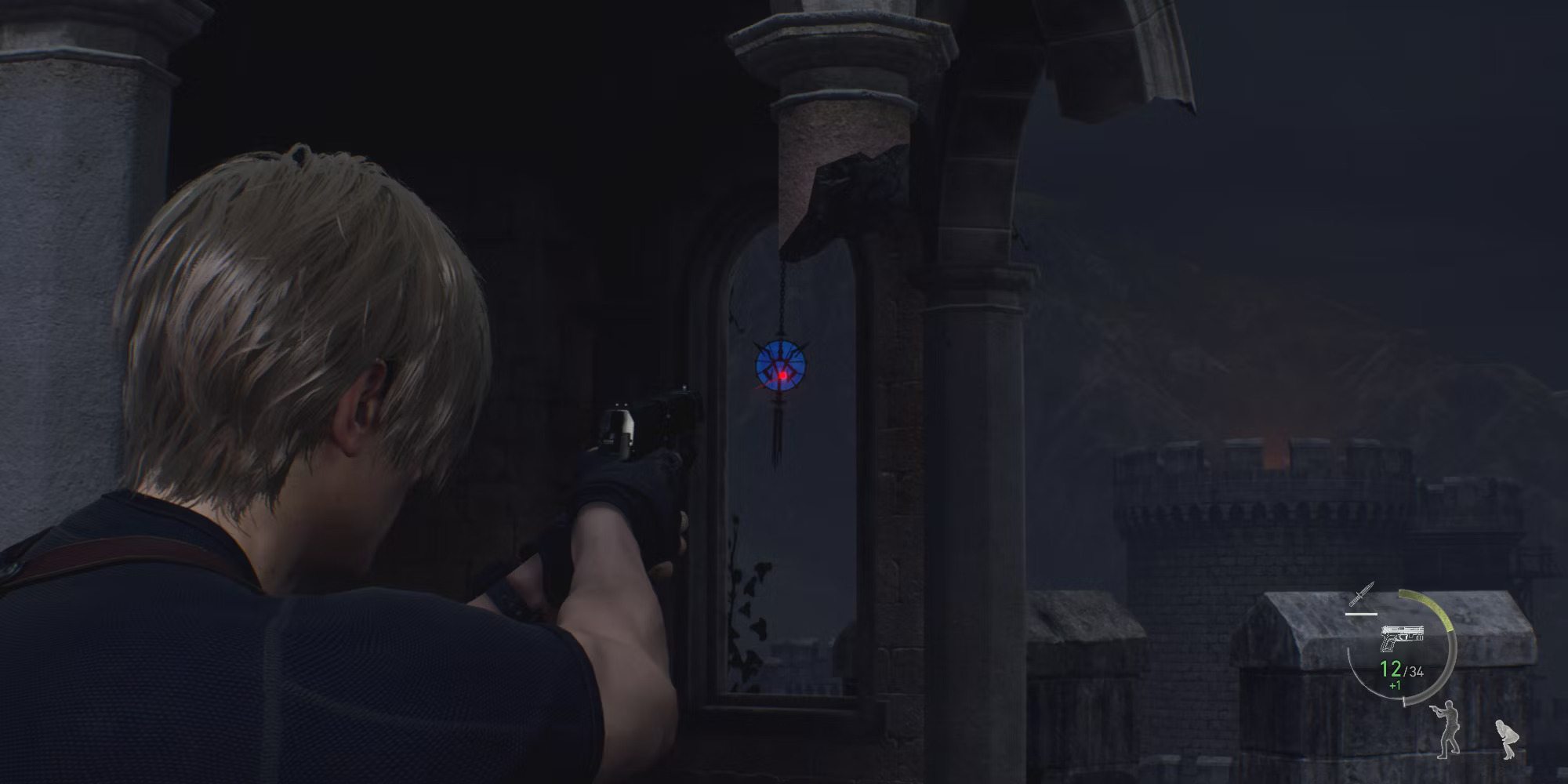 Resident Evil 4 Remake Guia dos Medalhões Azuis no Castelo