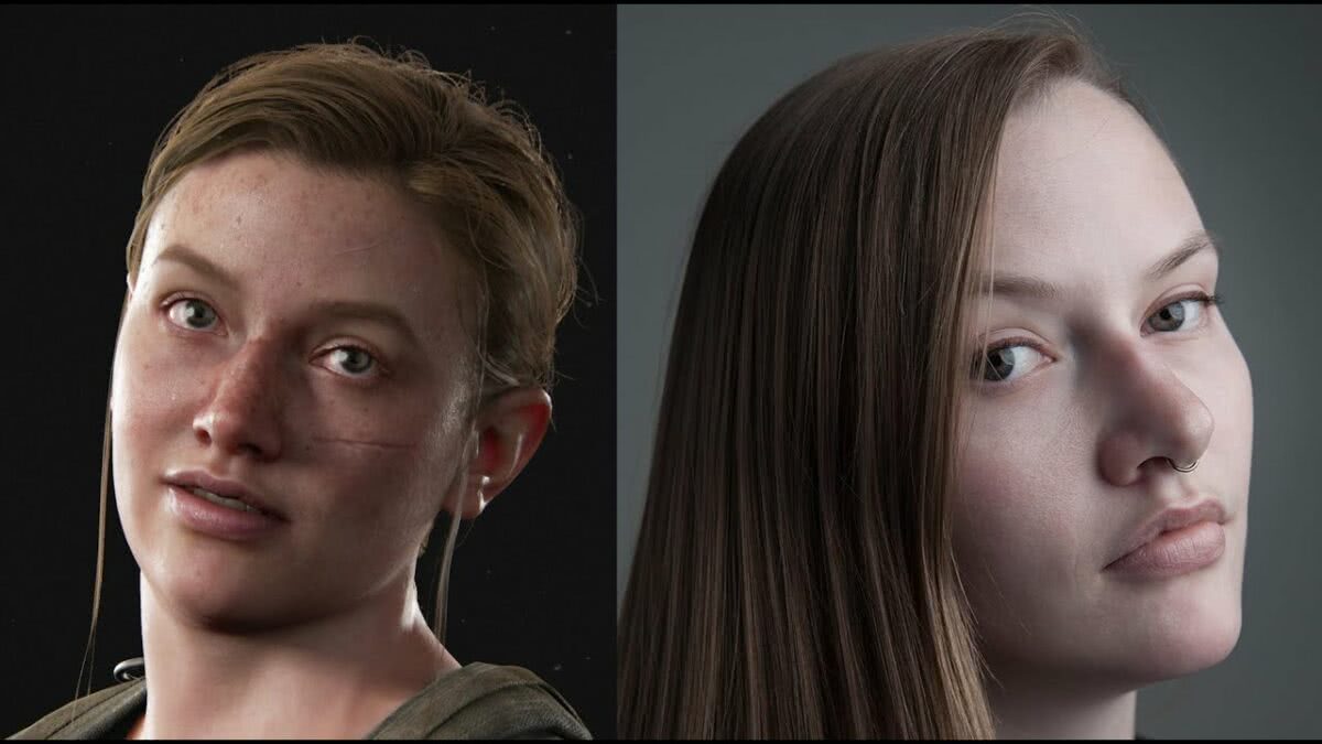 abby face model last of us 2