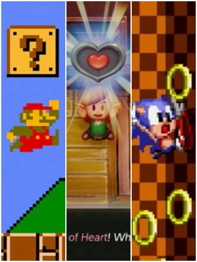 Os itens mais icônicos dos games