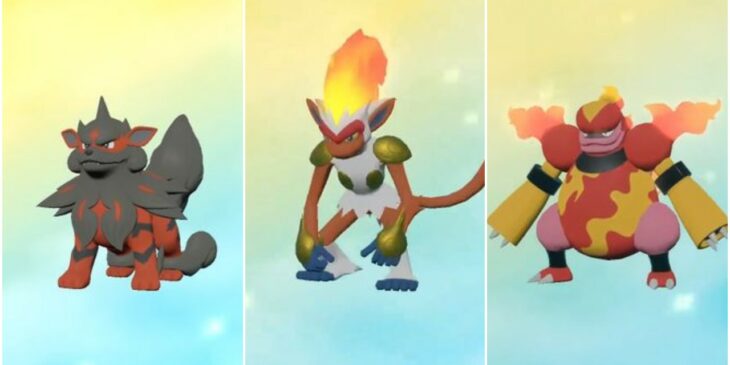 5 Melhores Pokémon do tipo Fogo em Pokémon Legends: Arceus