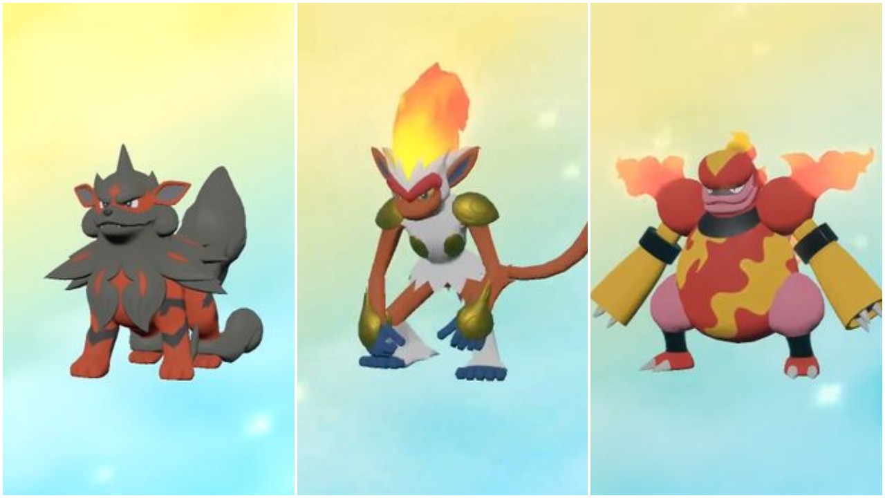 5 Melhores Pokémon do tipo Fogo em Pokémon Legends: Arceus