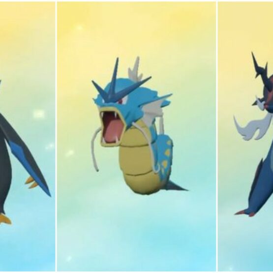 Melhores Pokémon do Tipo Água para usar em Reides no Pokémon GO 