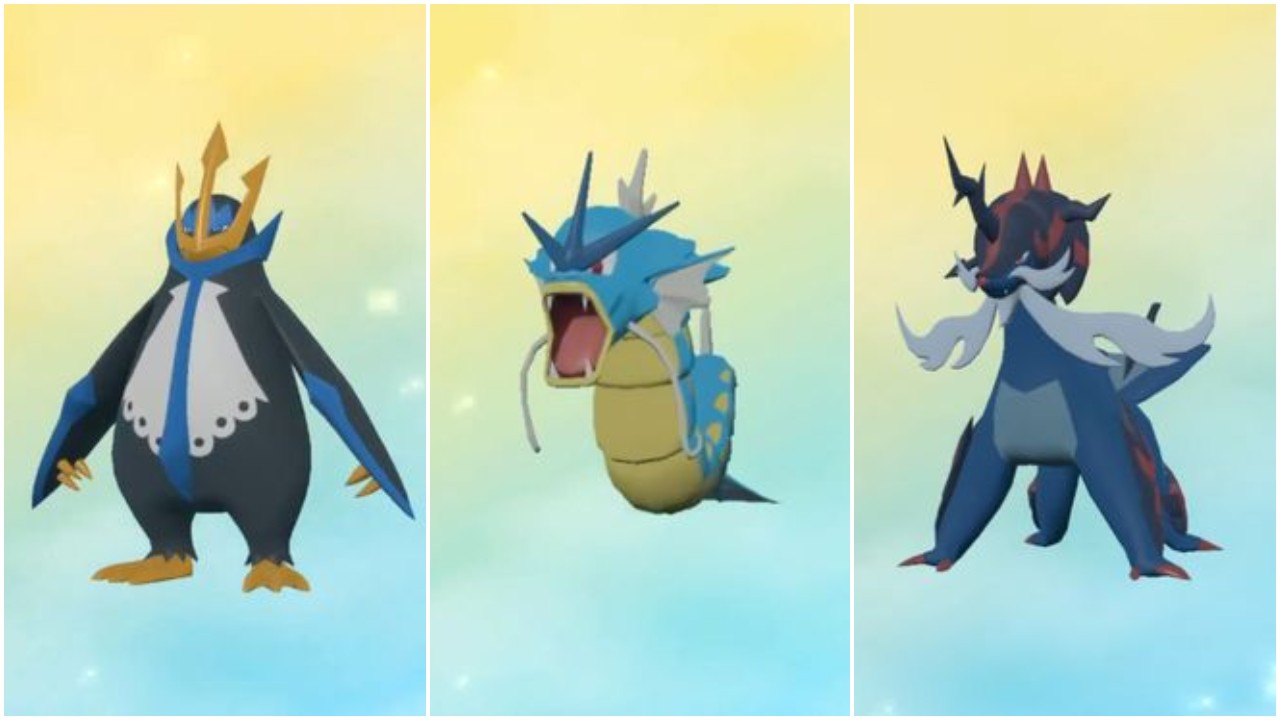 5 Melhores Pokémon do tipo Água em Pokémon Legends: Arceus