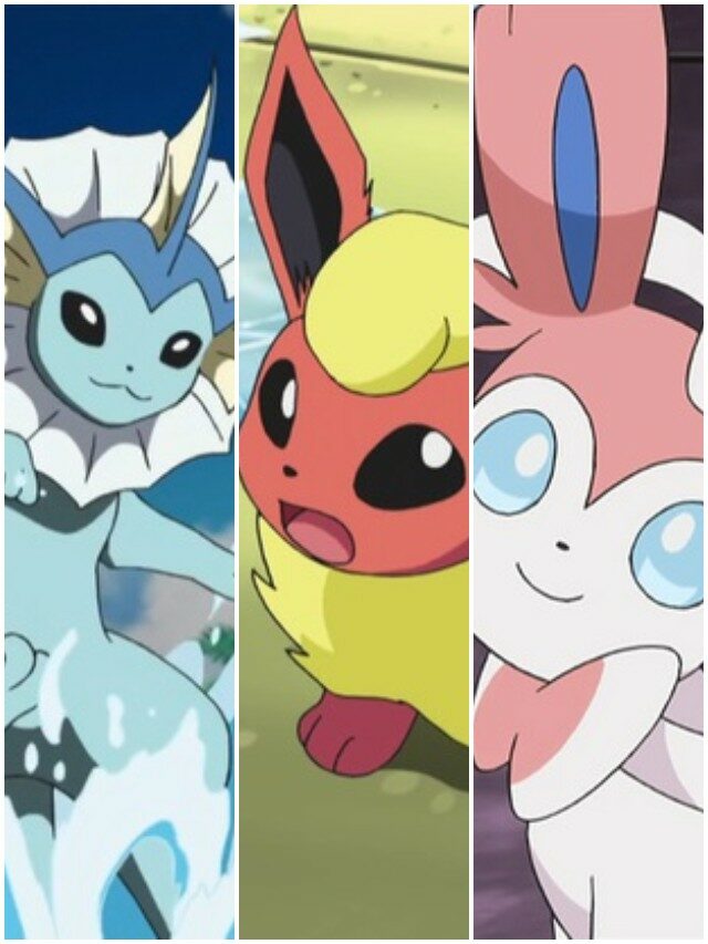 Melhores evoluções de Eevee