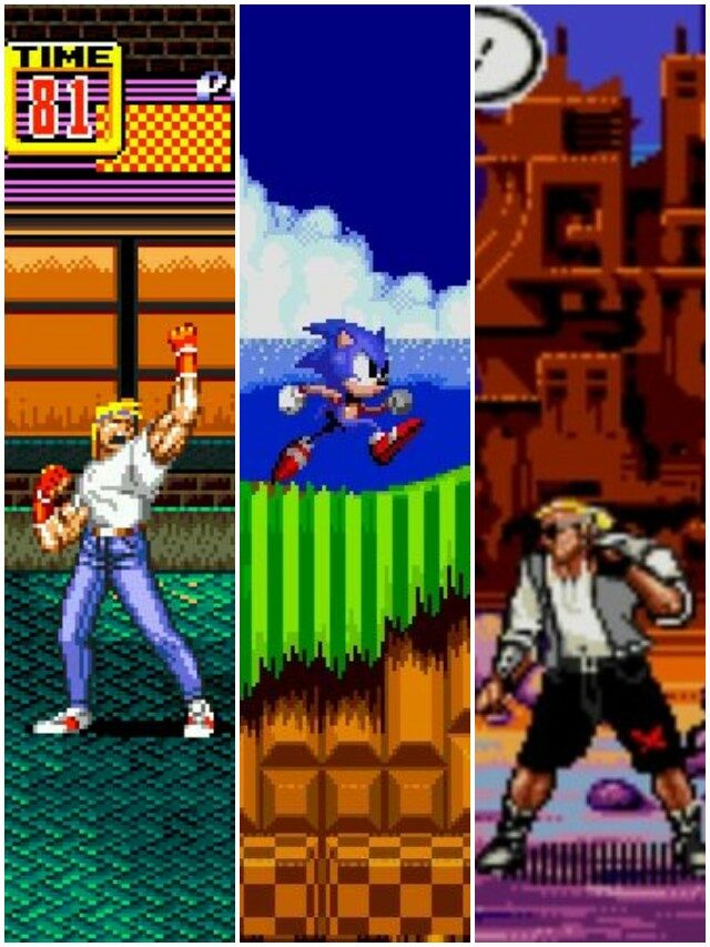 10 Jogos de Mega Drive para zerar rápido