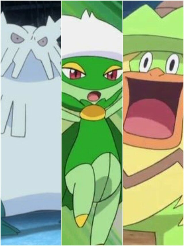 Melhores Pokémon do tipo Planta em Brilliant Diamond e Shining Pearl