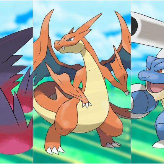 A MEGA EVOLUÇÃO DE CHARIZARD, BLASTOISE E VENOSSAURO - Pokemon