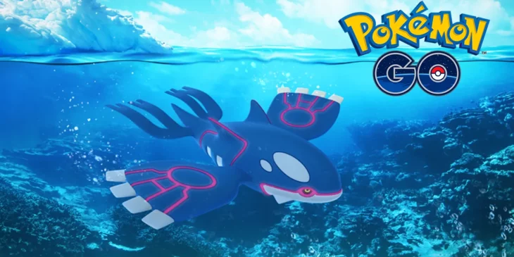 Kyogre em Pokémon GO