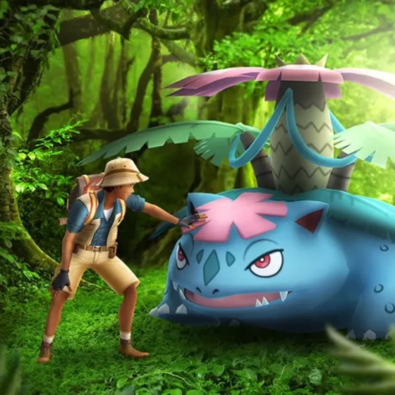 Mega Venusaur em Pokémon GO