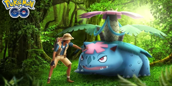 Mega Venusaur em Pokémon GO