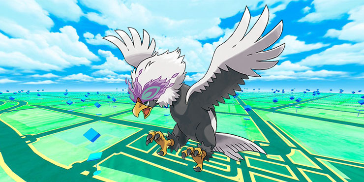 Braviary de Hisui no Pokémon GO