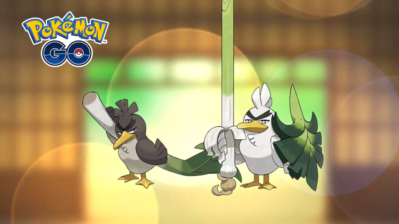 Pokémon Go passa a contar com o Farfetch'd de Galar para captura