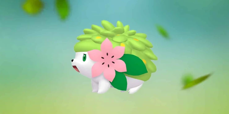 Shaymin Forma Terrestre no Pokémon GO.