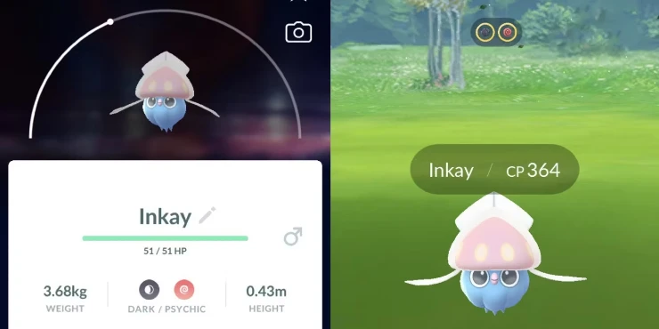 Inkay e Malamar estrearão no Pokémon GO durante o Espetáculo Psíquico!