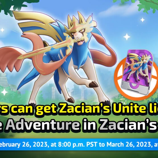 PLAY WITH ZACIAN - POKEMON UNITE 