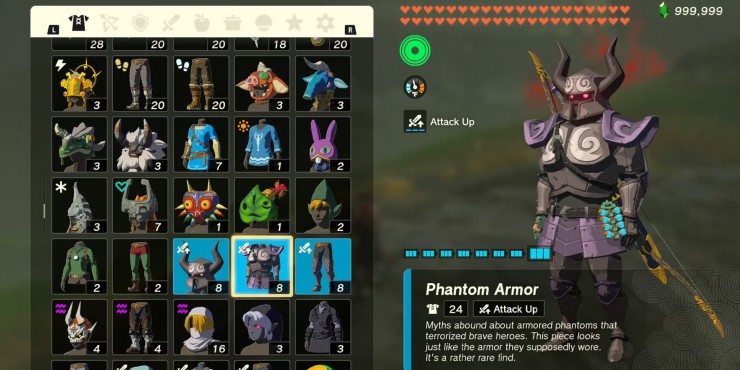 Phantom Armor em Zelda Tears of the Kingdom