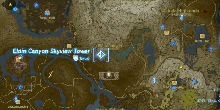 Skyview Towers Zelda Tears of the Kingdom