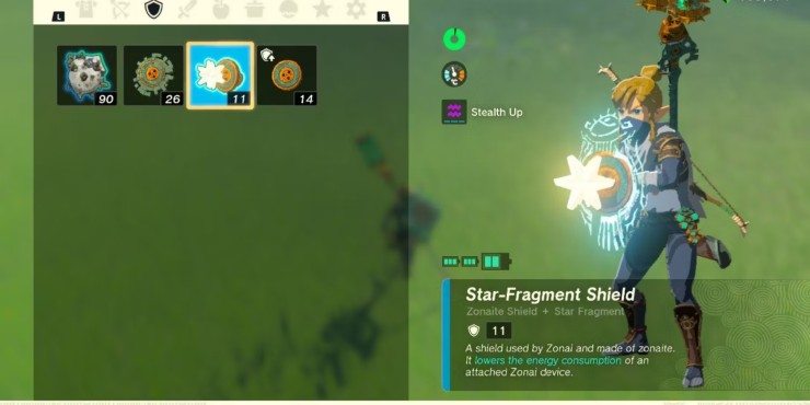 Star Fragments em Zelda Tears of the Kingdom