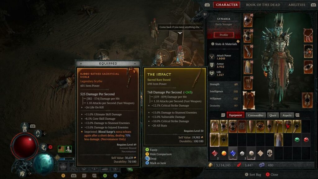 As Melhores Configura Es Para Diablo IV   4148214 Diablo 4 Unique Sacred Legendary Items 3 1024x576 