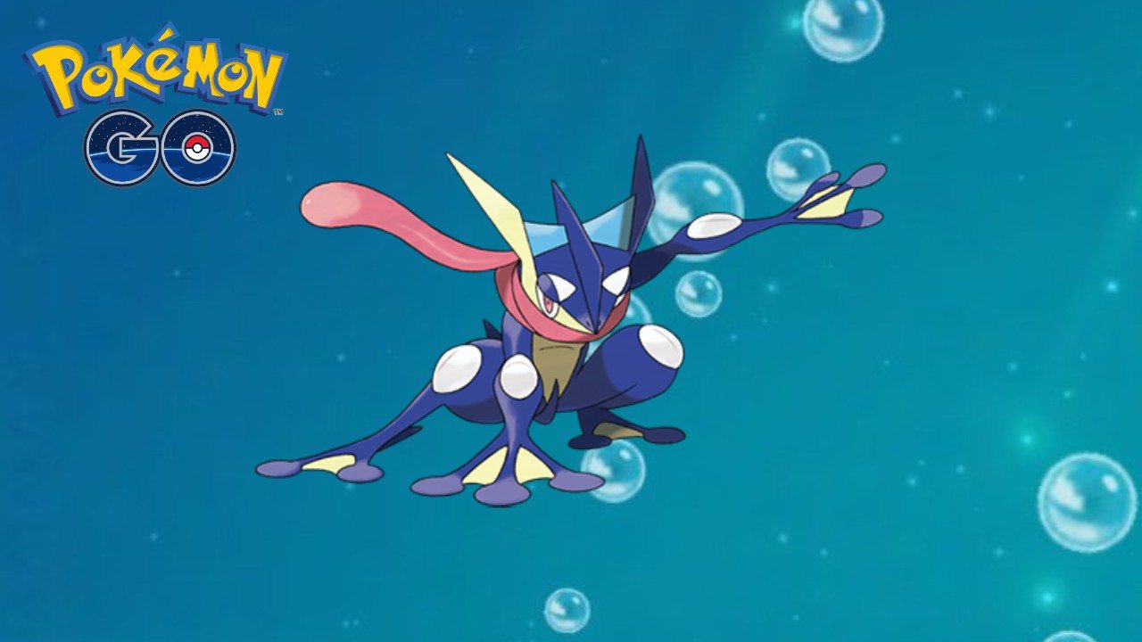 Melhor moveset para Greninja no Pokémon GO