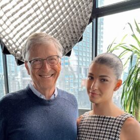 Bill Gates e filha