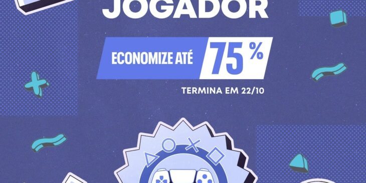 Promoção PS Store Escolha do Jogador com até 90% de desconto.