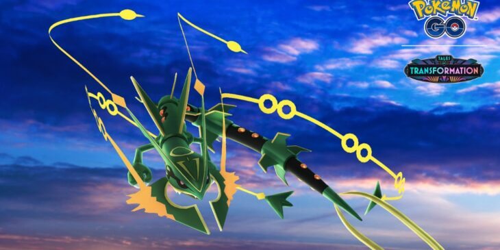 Pokémon GO Outubro Mega Rayquaza