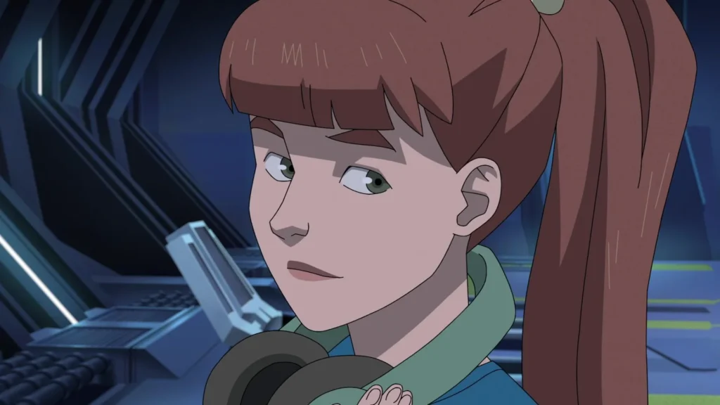 robot e garota monstro