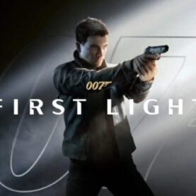 mídia física de 007 first