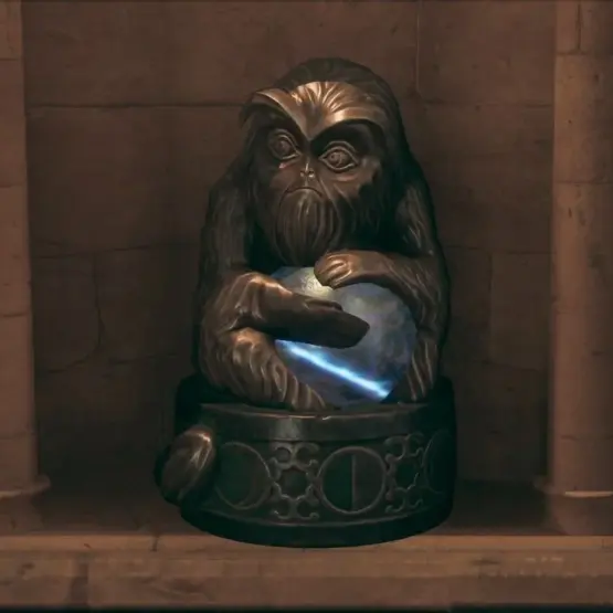 estátuas de seminviso hogwarts legacy