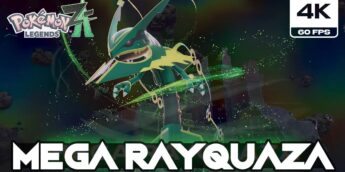 como capturar mega rayquaza pokémon legends za mega dimension