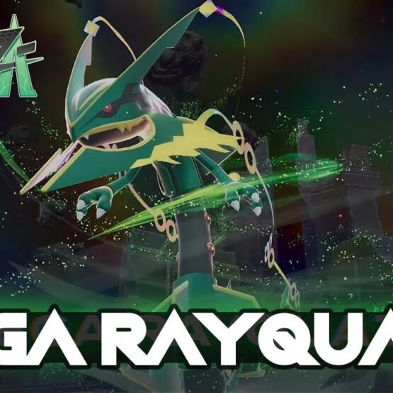 como capturar mega rayquaza pokémon legends za mega dimension
